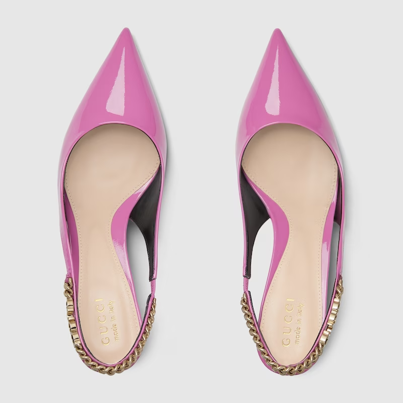 GUCCI SIGNORIA SLINGBACK PUMP