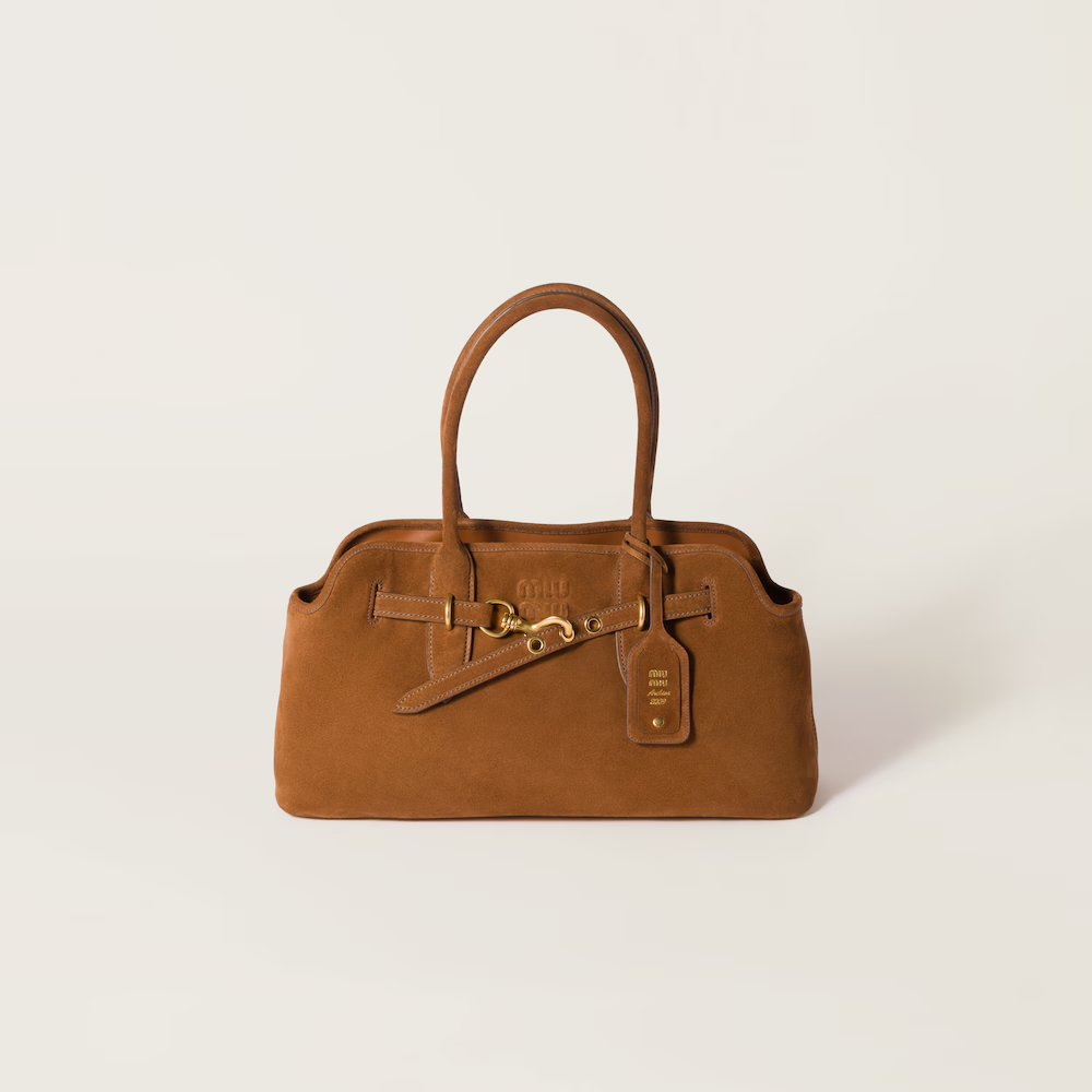 Aventure suede bag
