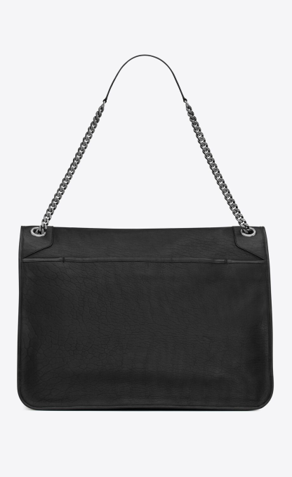 OVERSIZED NIKI IN GRAINED LAMBSKIN