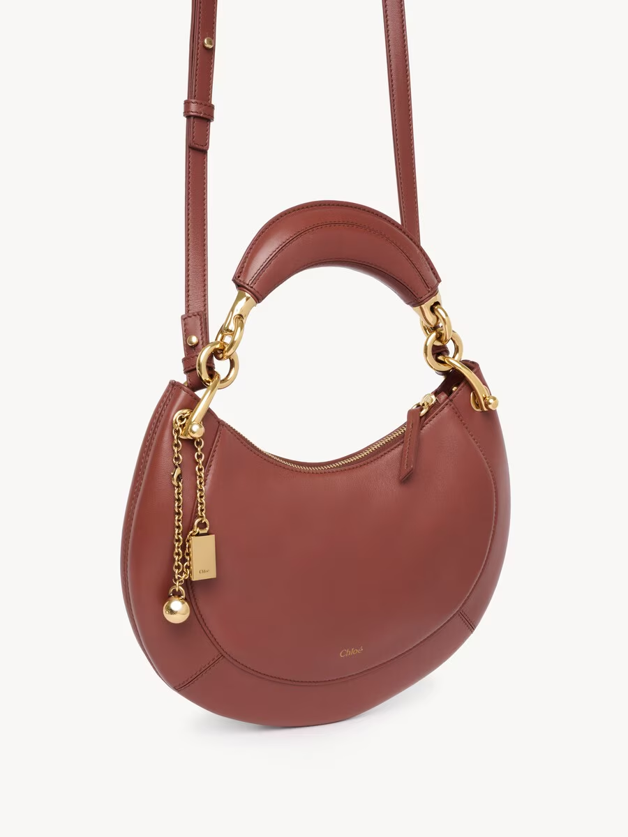 Small Chloé Banana zipped hobo in soft leather