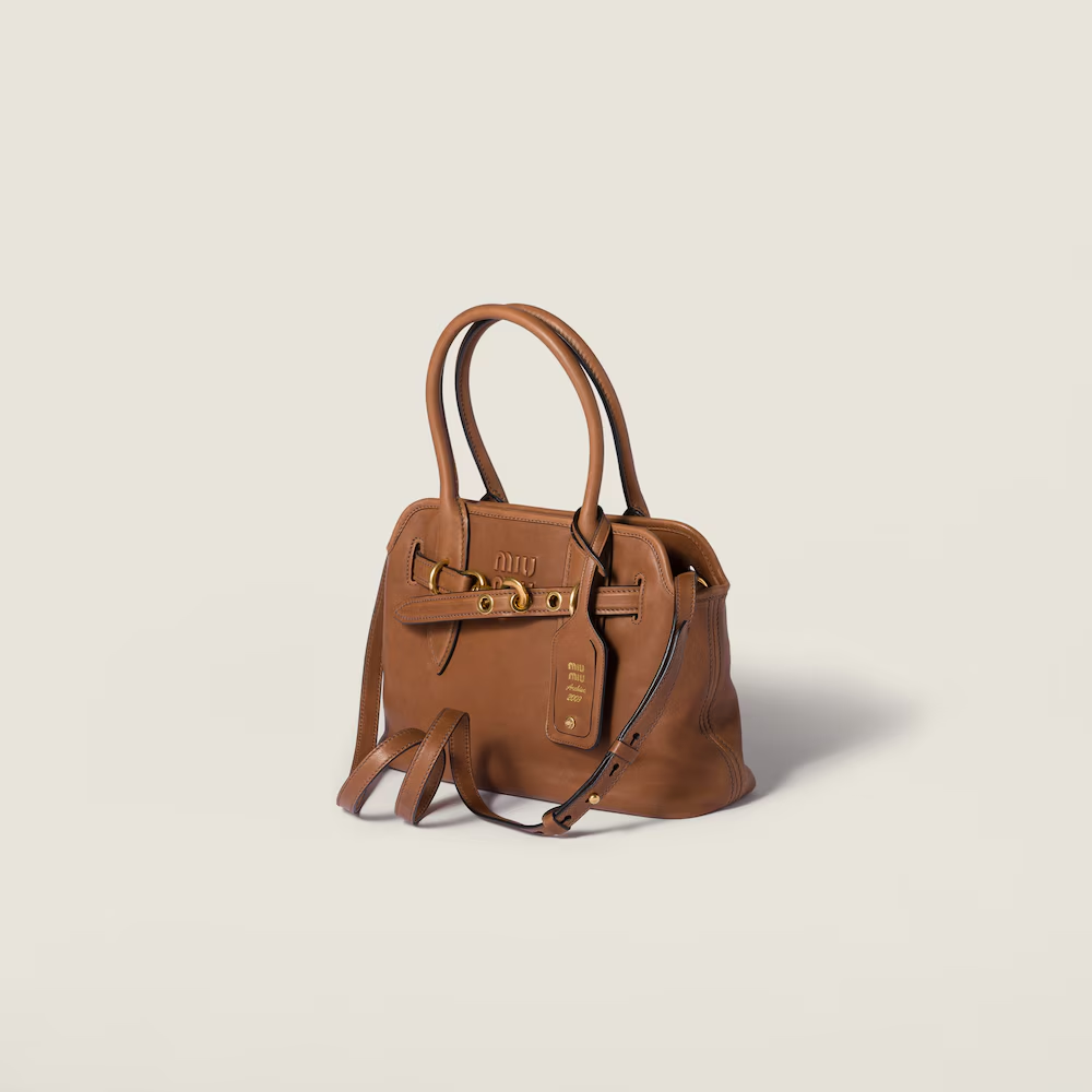 Aventure nappa leather bag