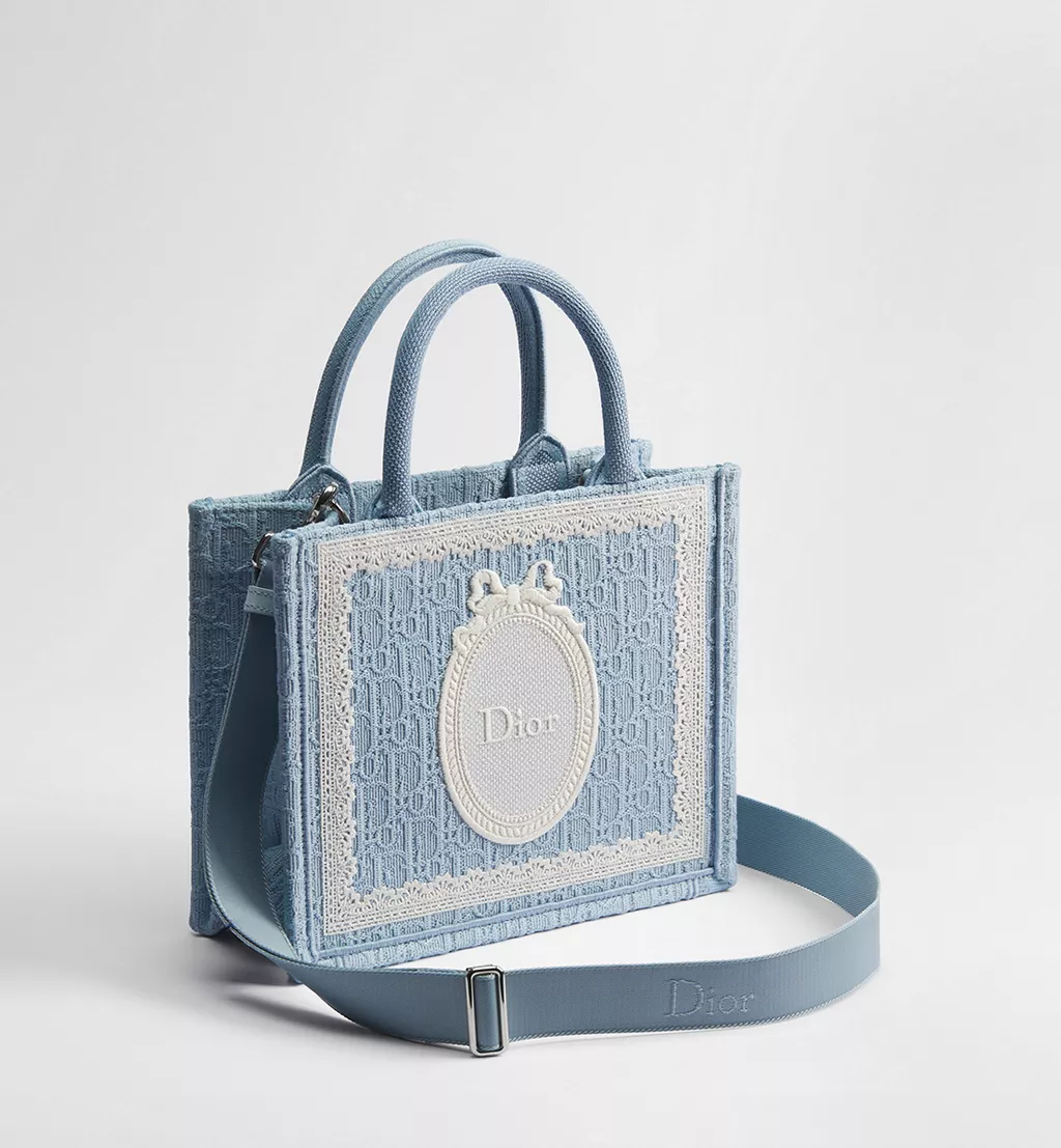 Small Dior Book Tote with Strap