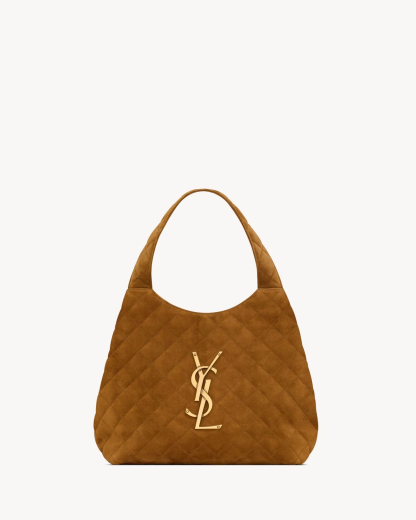 ICARE Medium in quilted suede