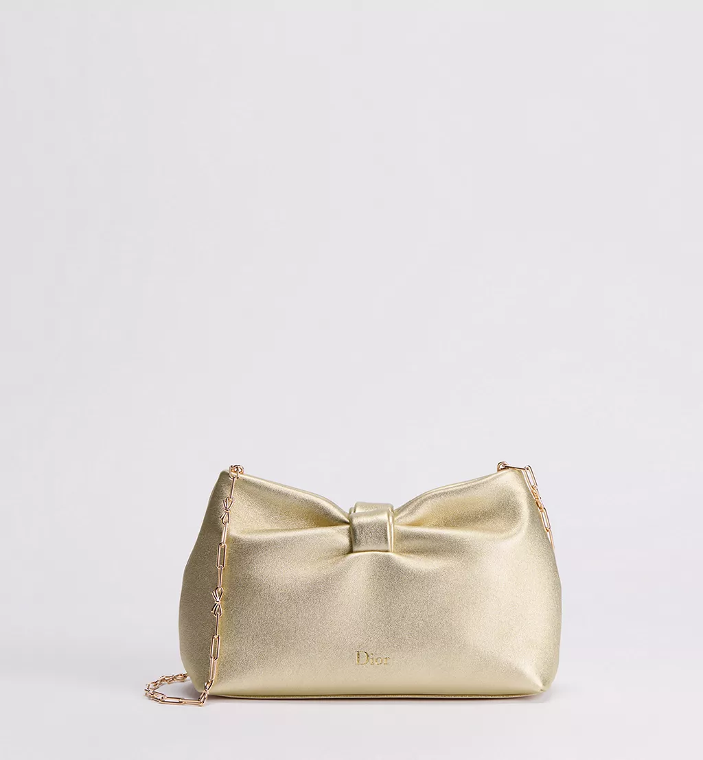 Dior Or Small Dior Bow Bag