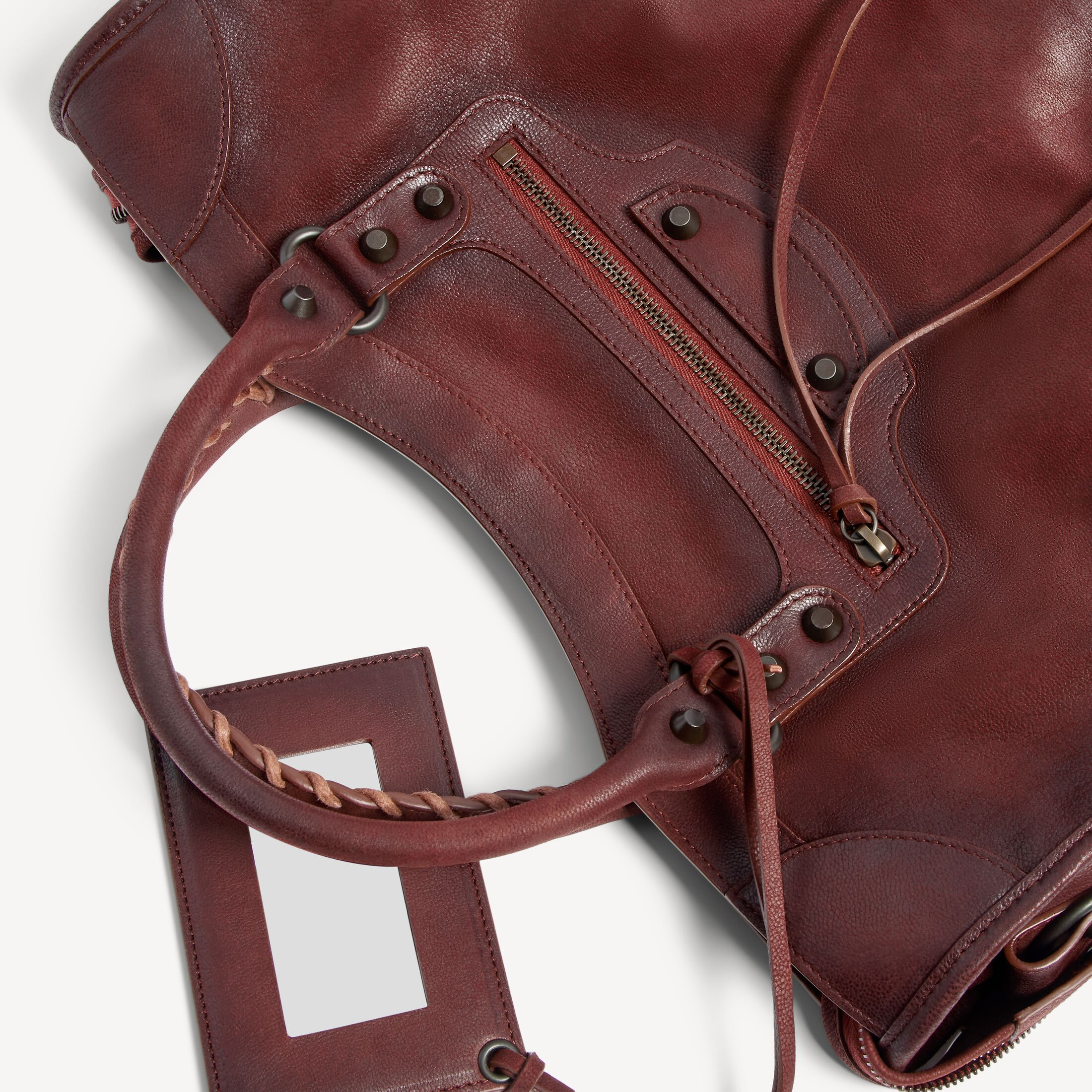Women's Le City Bag Medium in Brick