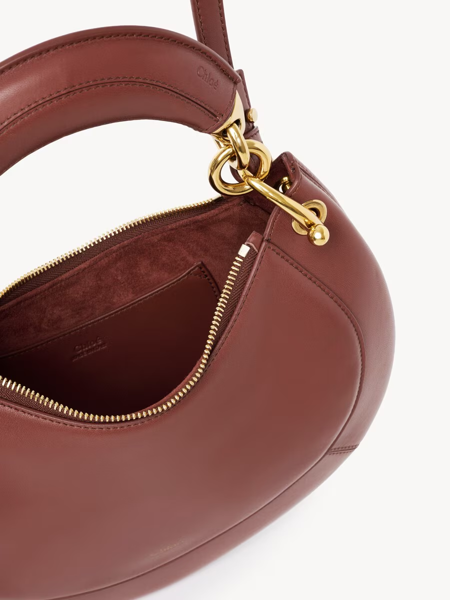 Small Chloé Banana zipped hobo in soft leather
