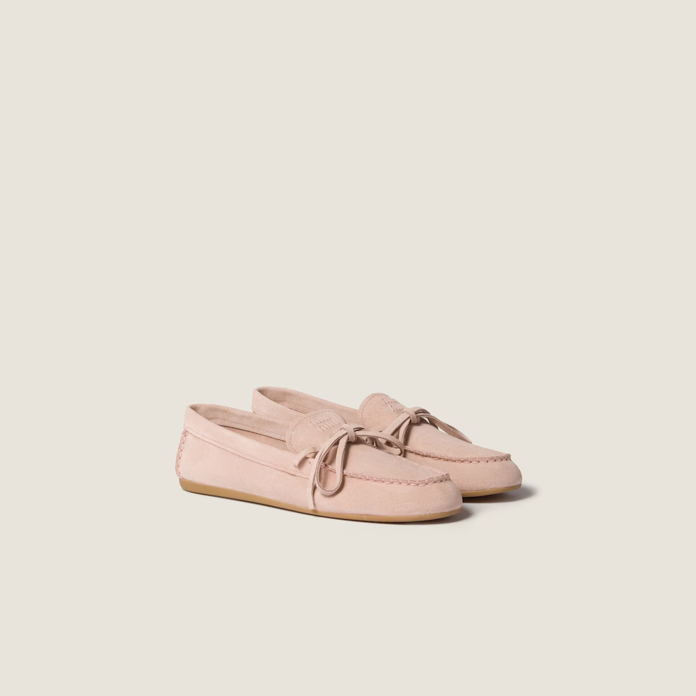 Suede Deck loafers