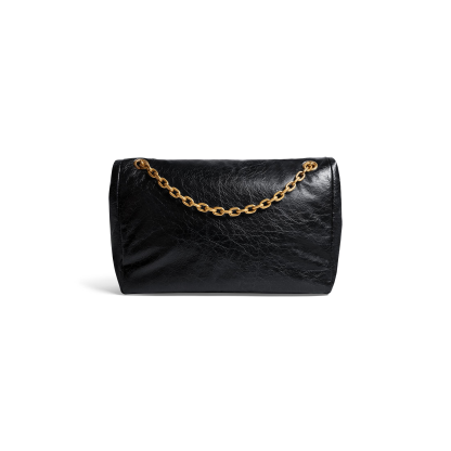 WOMEN'S MONACO MEDIUM CHAIN BAG IN BLACK