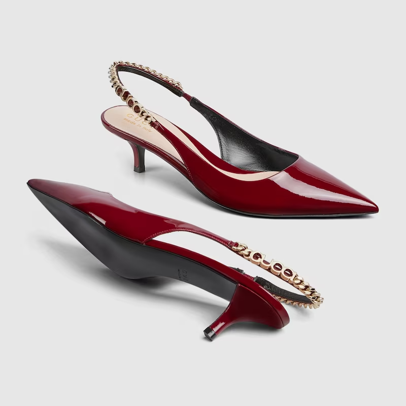 GUCCI SIGNORIA SLINGBACK PUMP