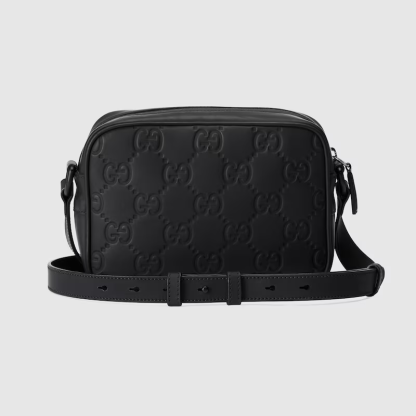 GG RUBBER-EFFECT MINI SHOULDER BAG