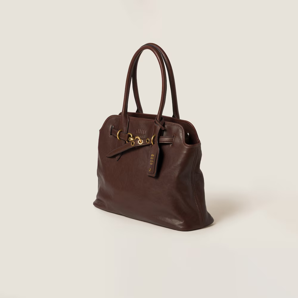 Aventure nappa leather bag