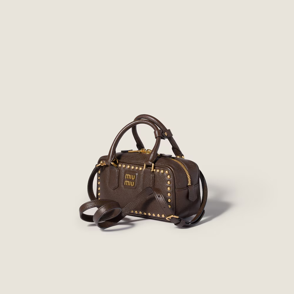 Arcadie studded leather bag