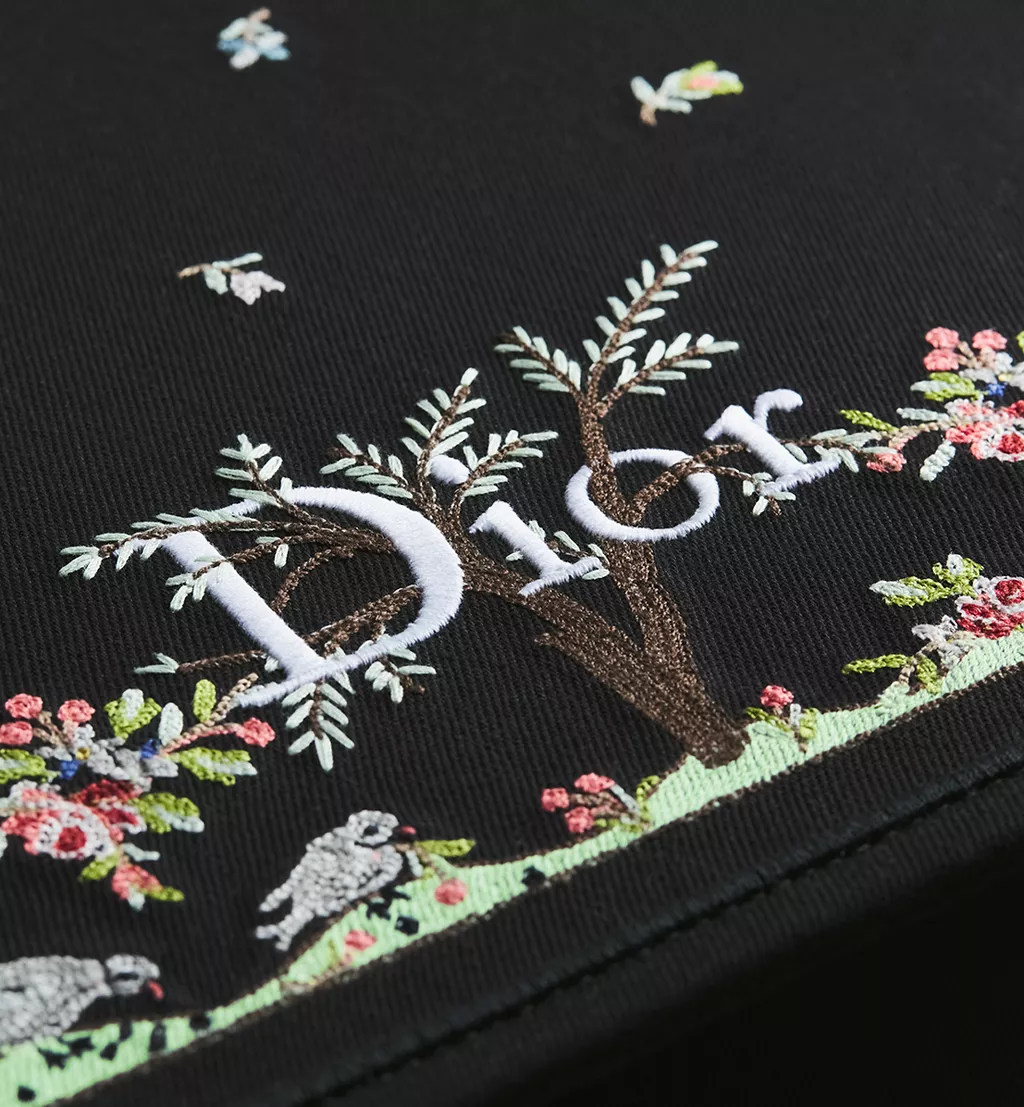 Dioramour Medium Dior Book Tote with Strap