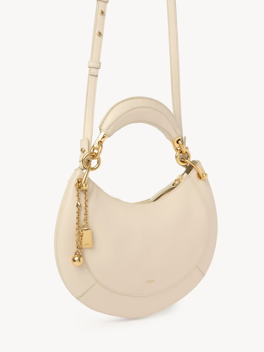 Small Chloé Banana zipped hobo in soft leather