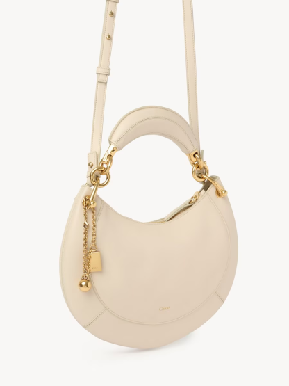 Small Chloé Banana zipped hobo in soft leather