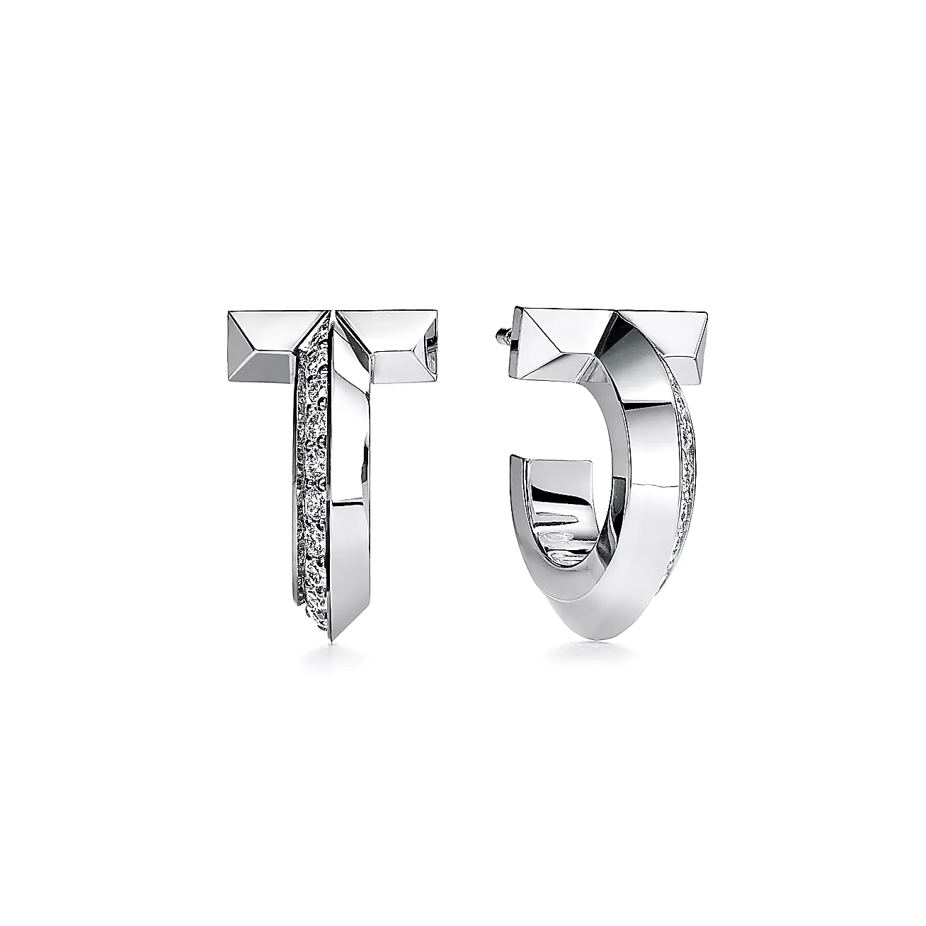T1 Hoop Earrings