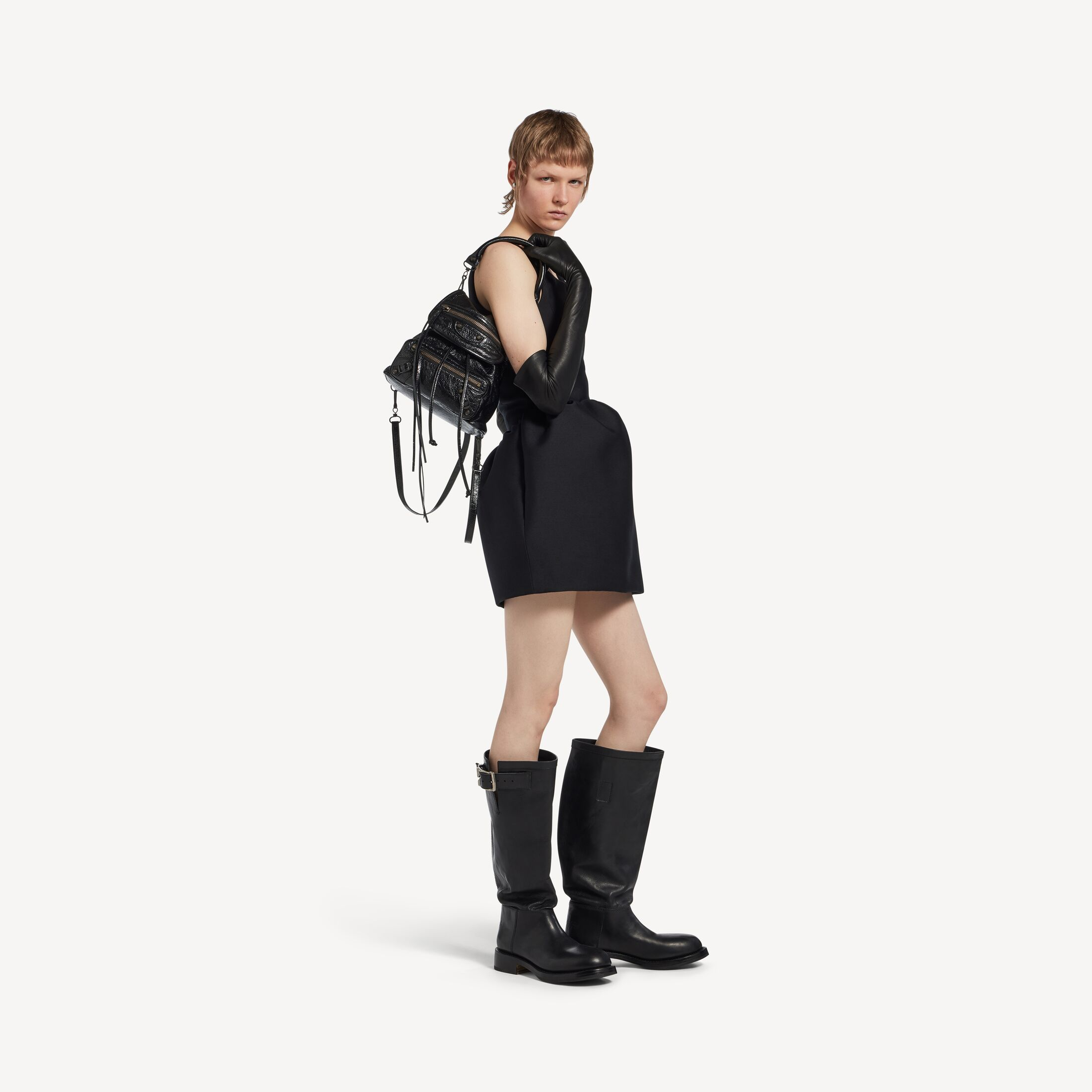 Women's Le City Backpack Mini in Black