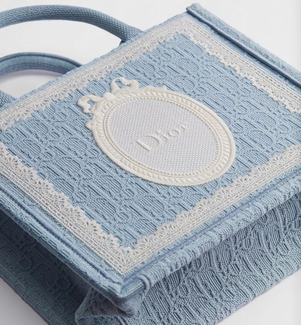 Small Dior Book Tote with Strap