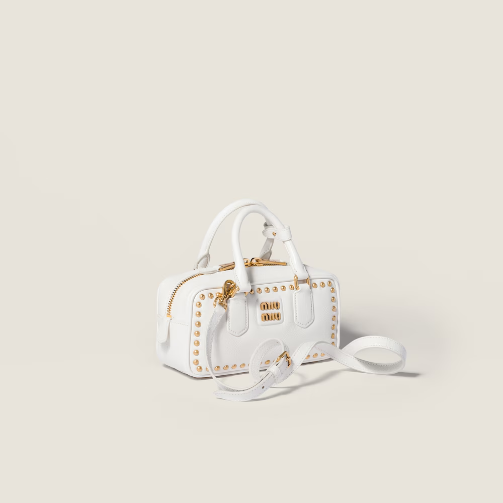 Arcadie studded leather bag