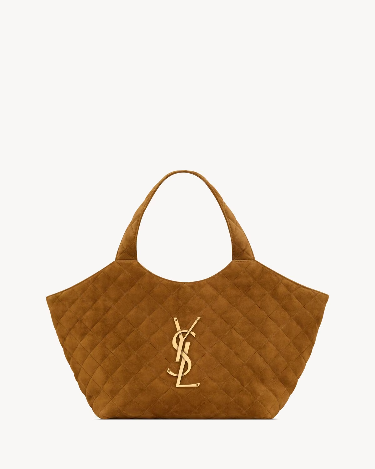 ICARE Medium in quilted suede