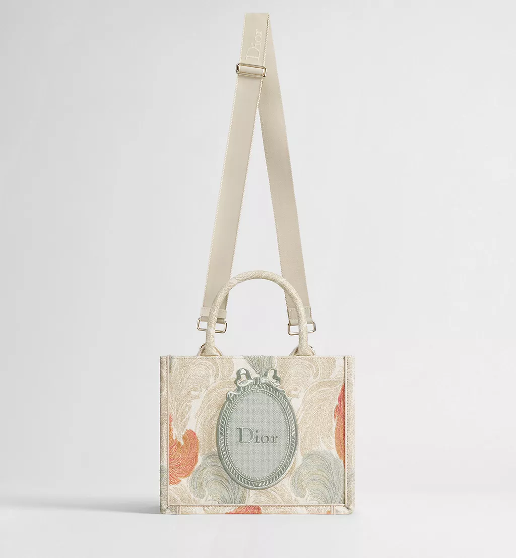 Small Dior Book Tote with Strap