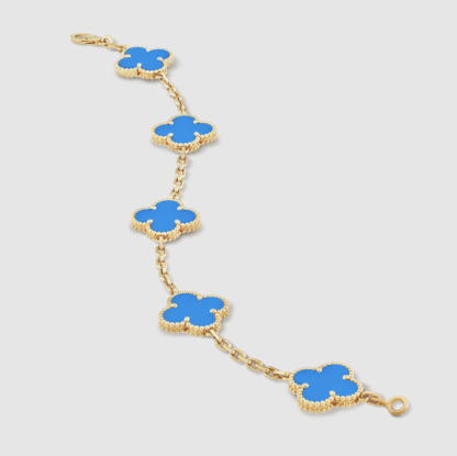 Vintage Alhambra bracelet, 5 motifs