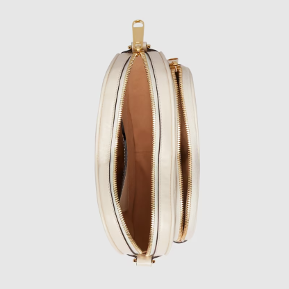 INTERLOCKING G MINI HEART SHOULDER BAG