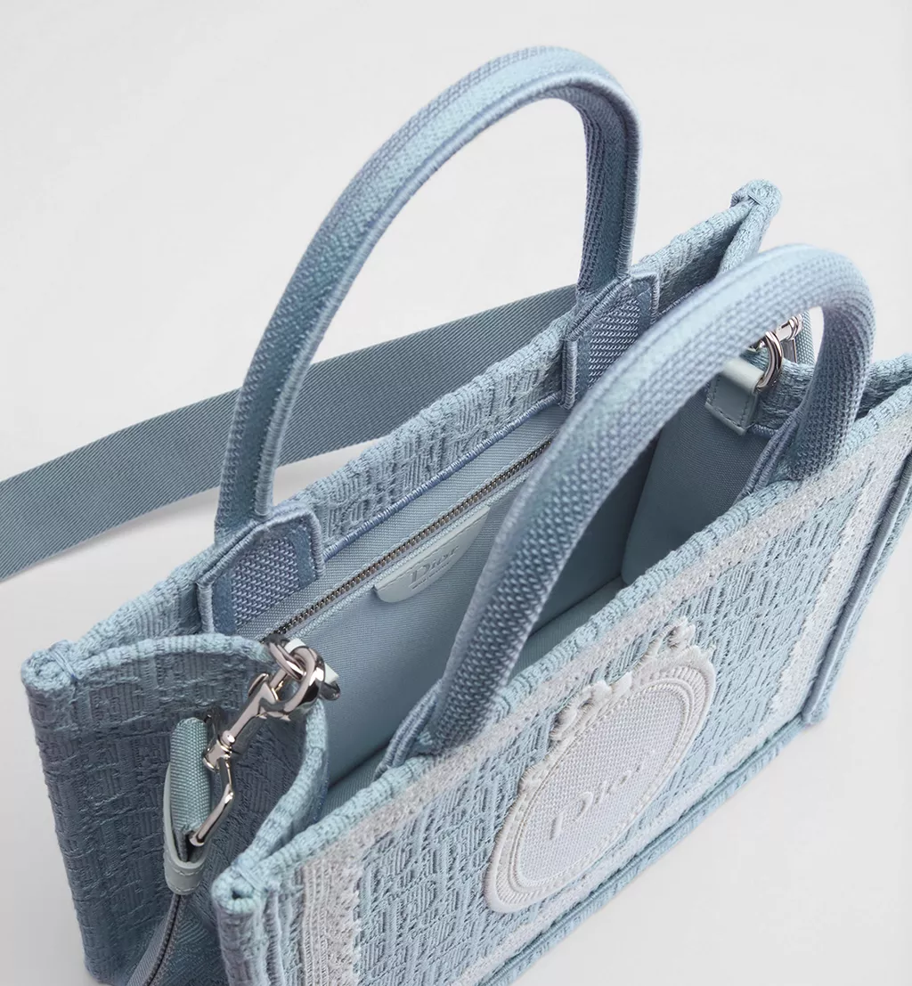 Small Dior Book Tote with Strap