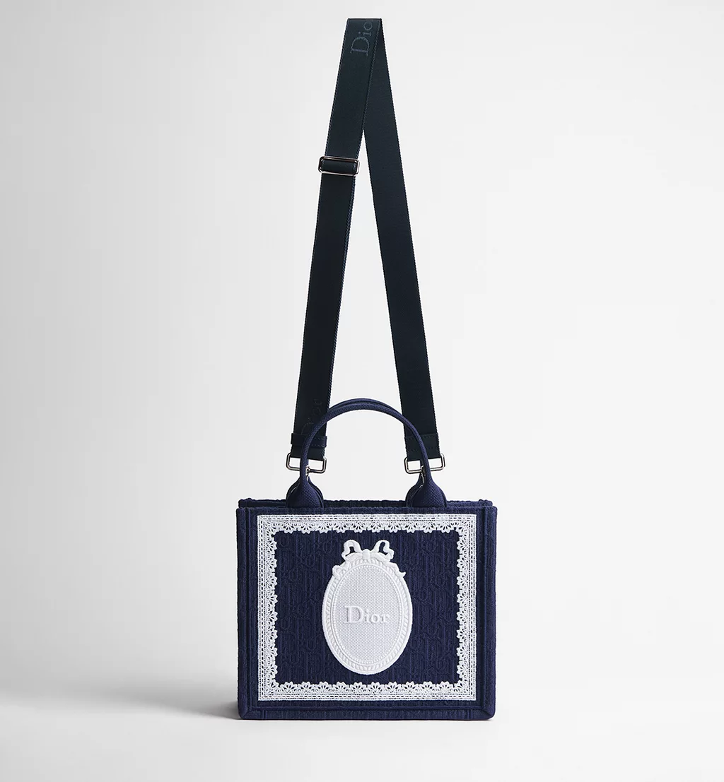 Small Dior Book Tote with Strap