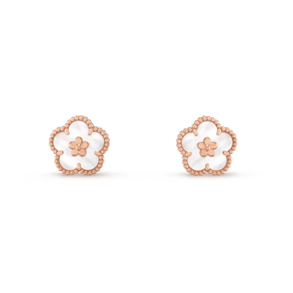 Lucky Spring earrings, plum blossom