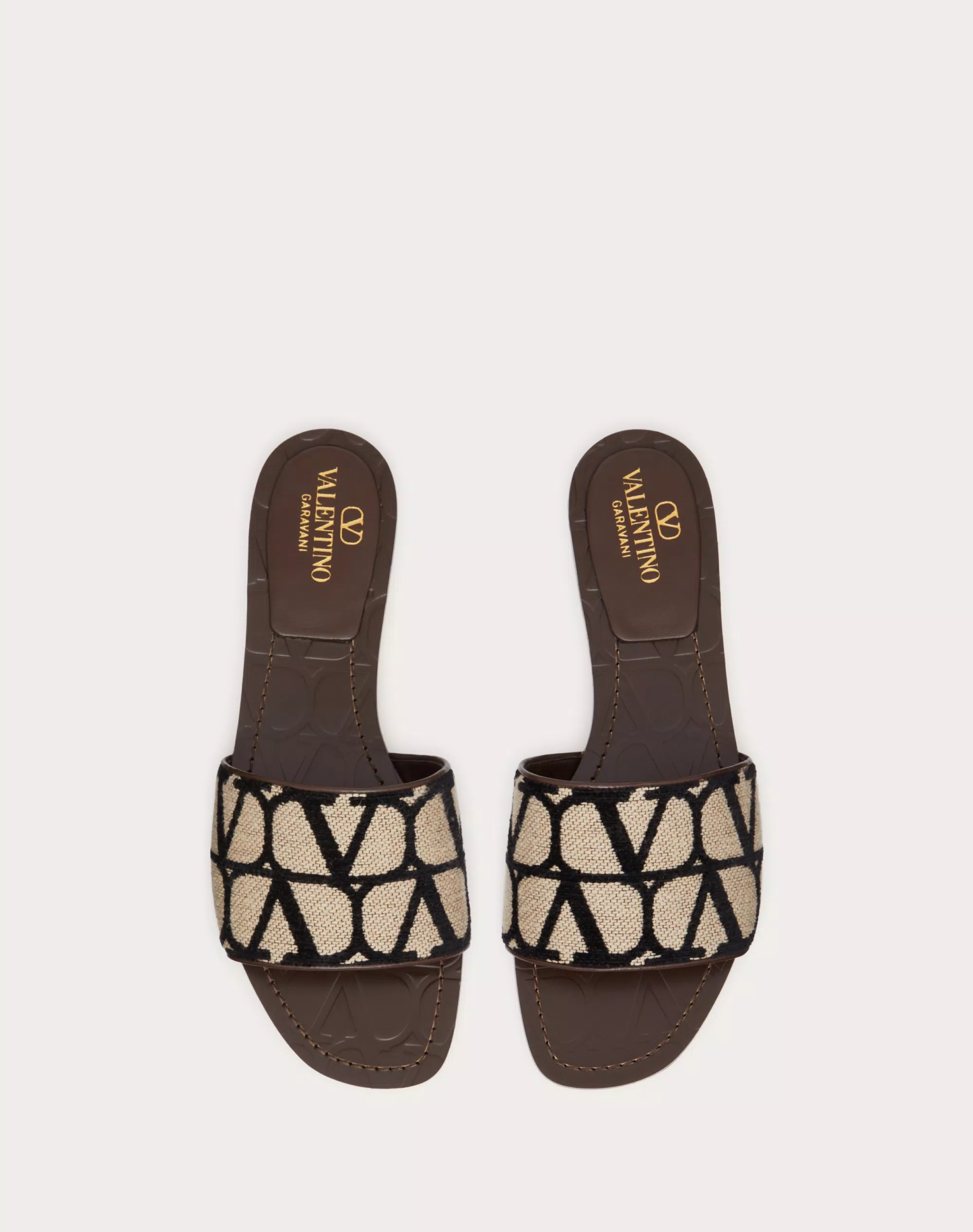 TOILE ICONOGRAPHE SLIDE SANDAL