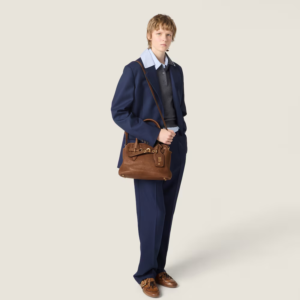 Aventure nappa leather bag