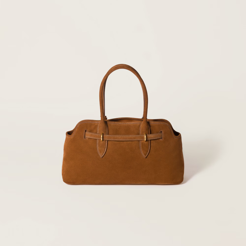 Aventure suede bag