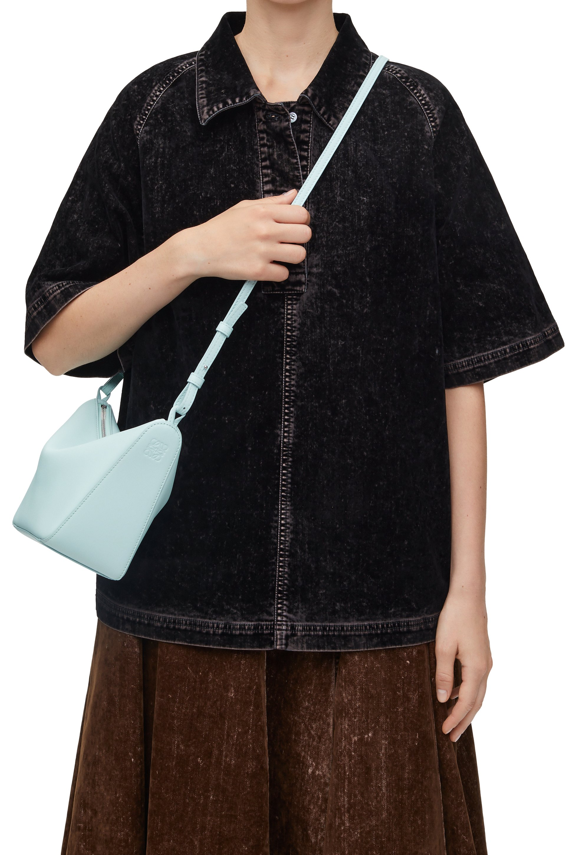 Mini Hammock Hobo bag in classic calfskin