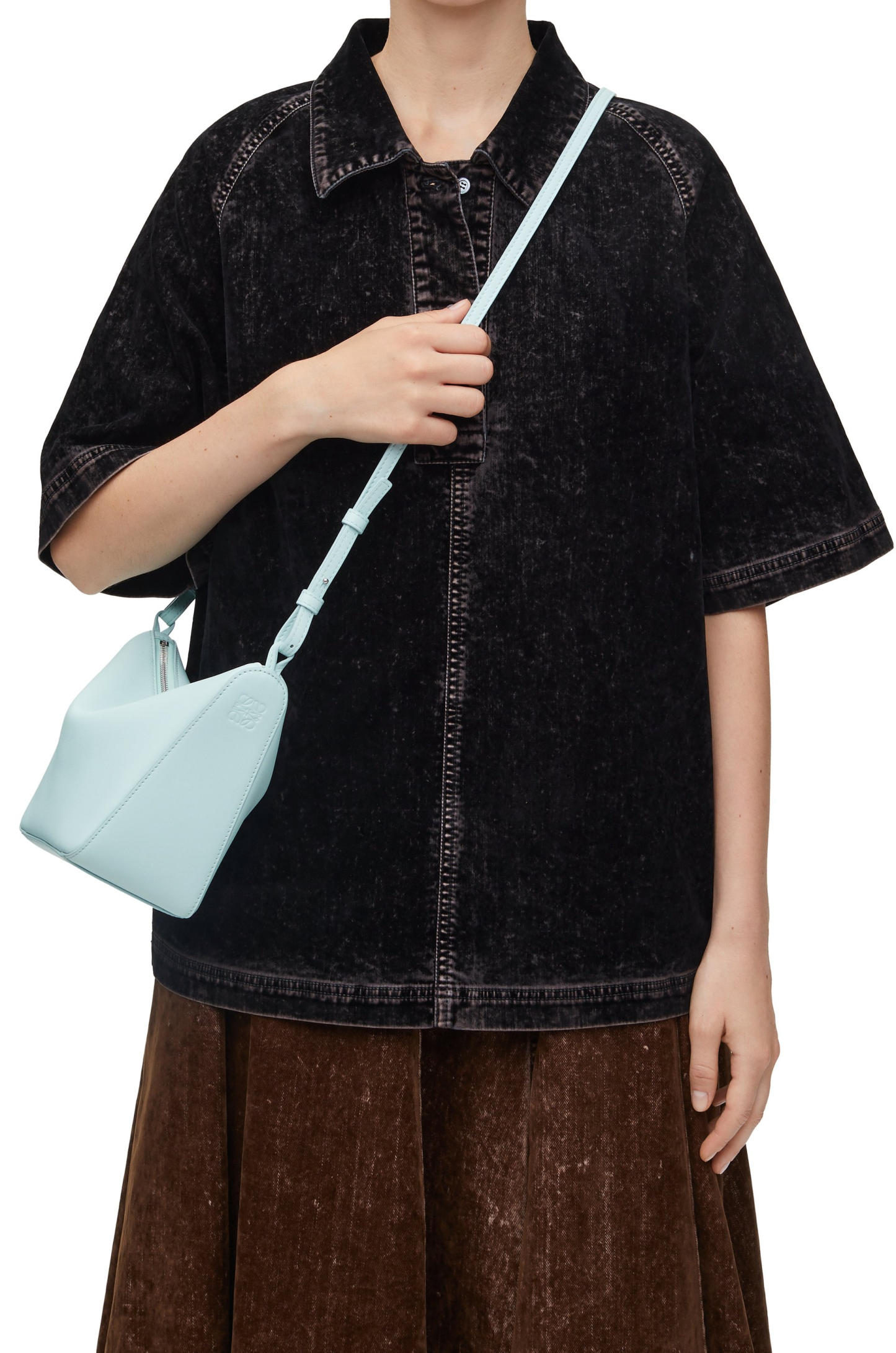 Mini Hammock Hobo bag in classic calfskin