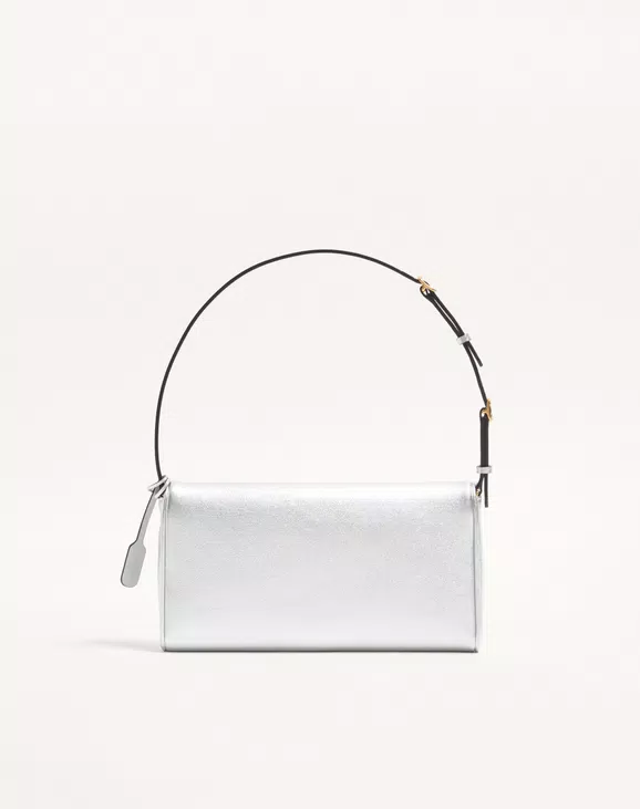Valentino Garavani DeVain Small Shoulder Bag in Laminated Nappa Leather