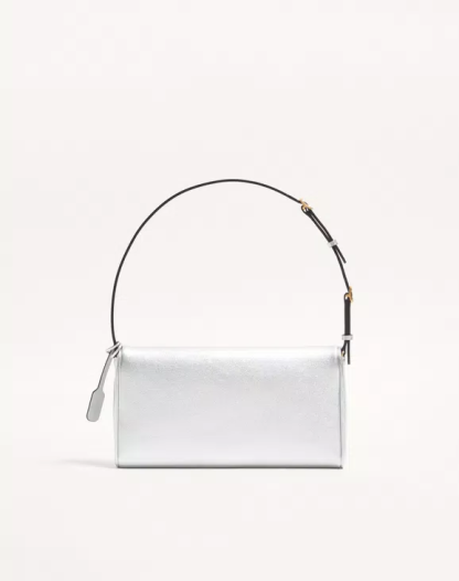 Valentino Garavani DeVain Small Shoulder Bag in Laminated Nappa Leather