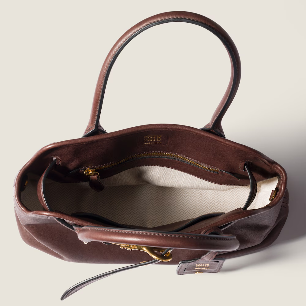 Aventure nappa leather bag