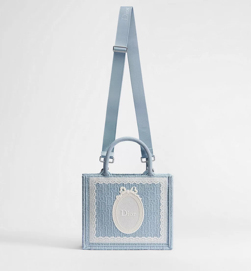 Small Dior Book Tote with Strap