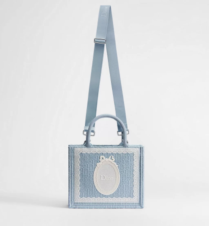 Small Dior Book Tote with Strap