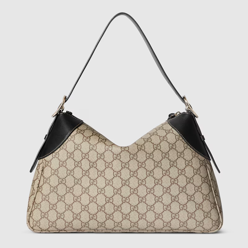 GG EMBLEM LARGE SHOULDER BAG