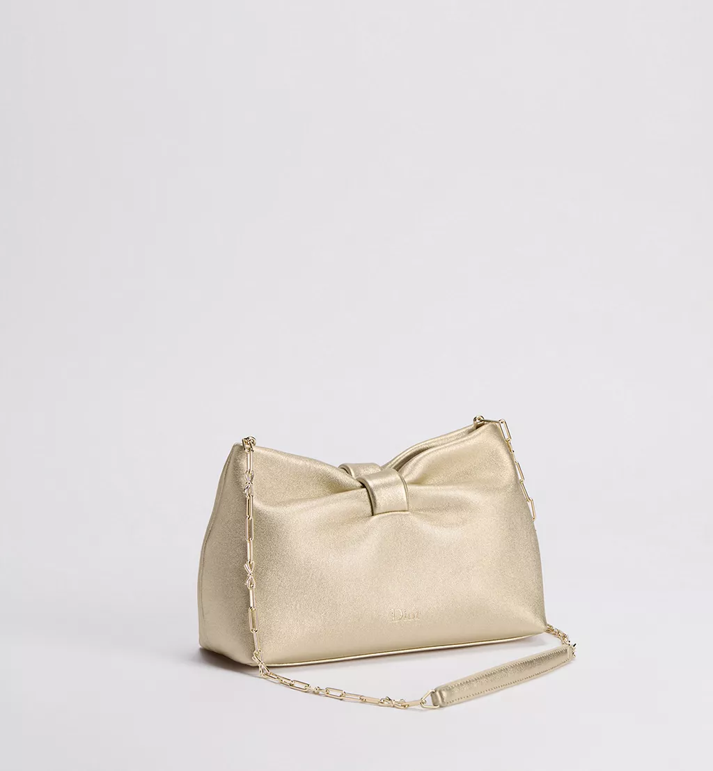 Dior Or Small Dior Bow Bag