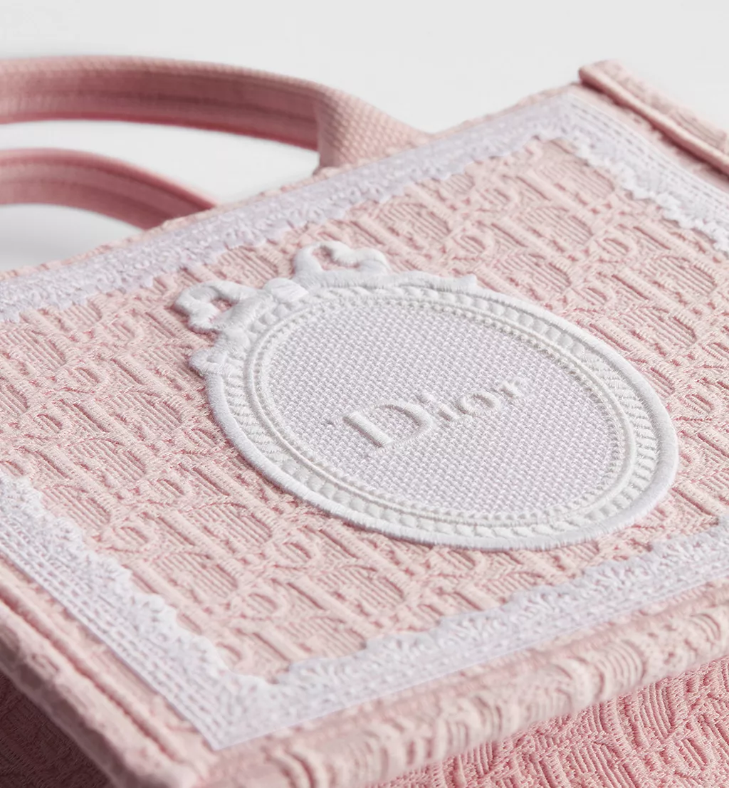 Dioramour Small Dior Book Tote with Strap