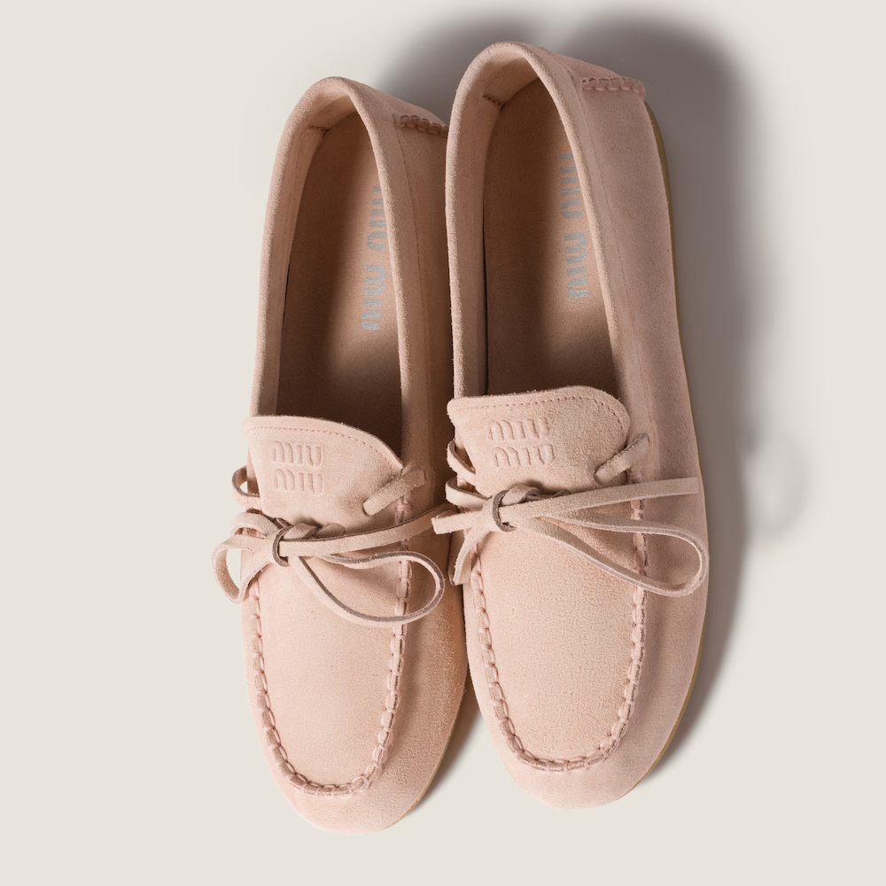 Suede Deck loafers