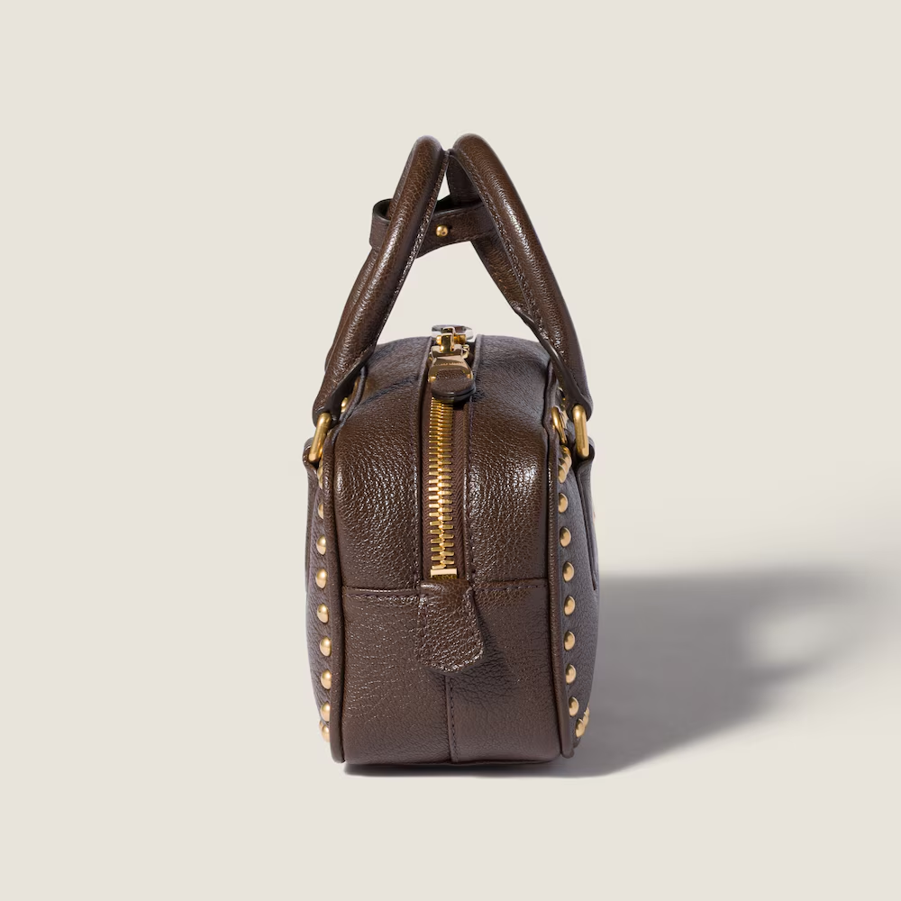 Arcadie studded leather bag