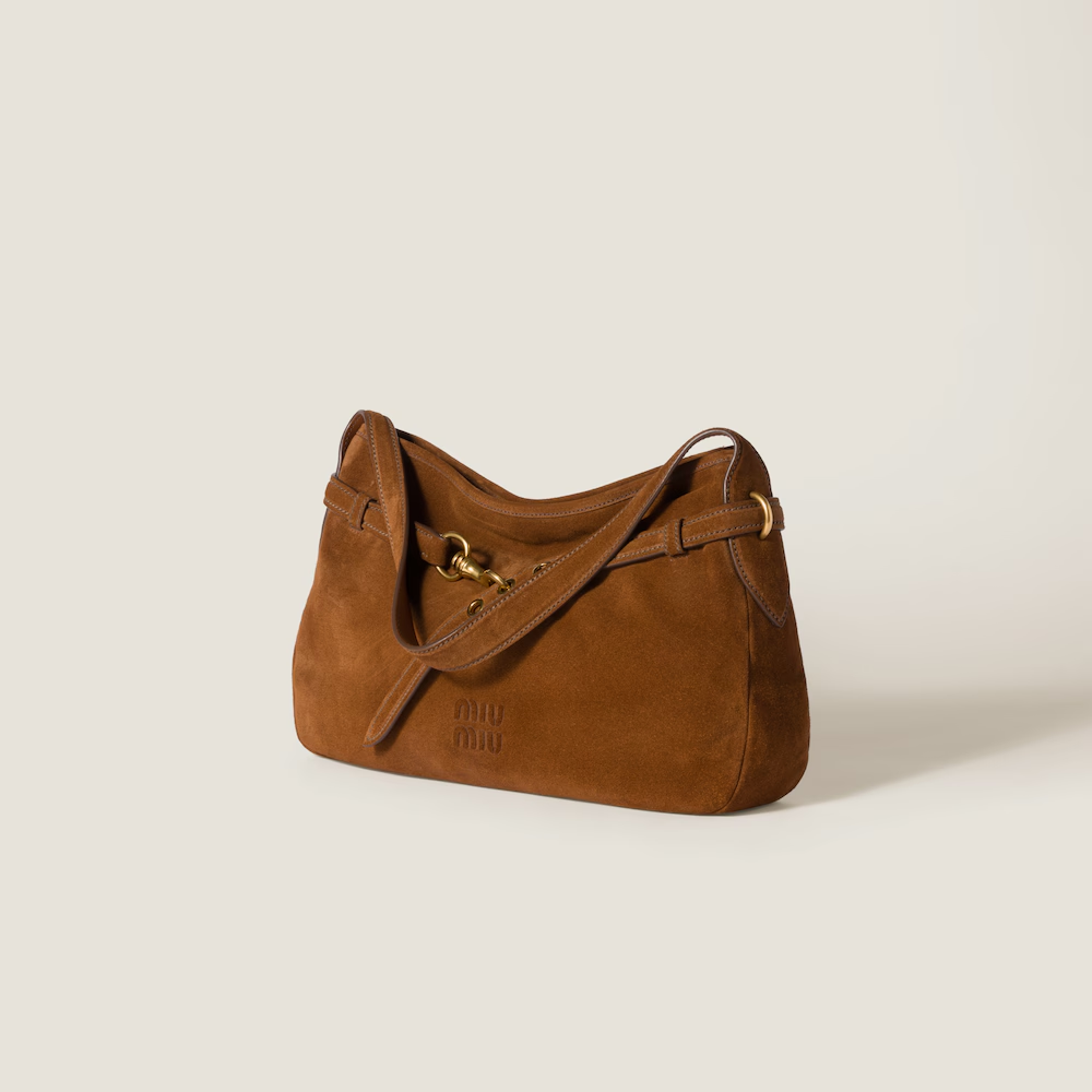 Aventure suede bag
