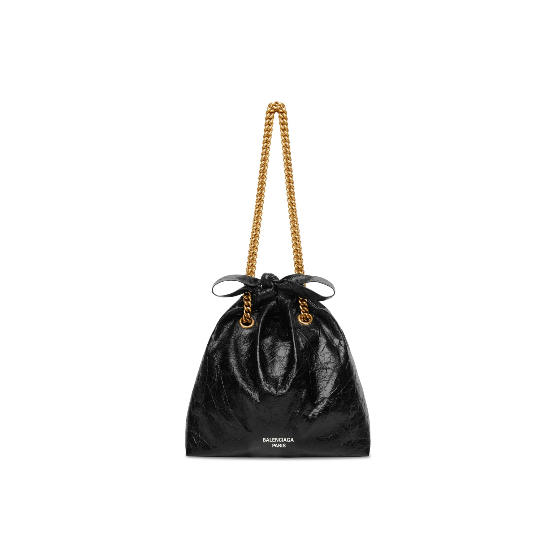 WOMEN'S CRUSH SMALL TOTE BAG IN BLACK