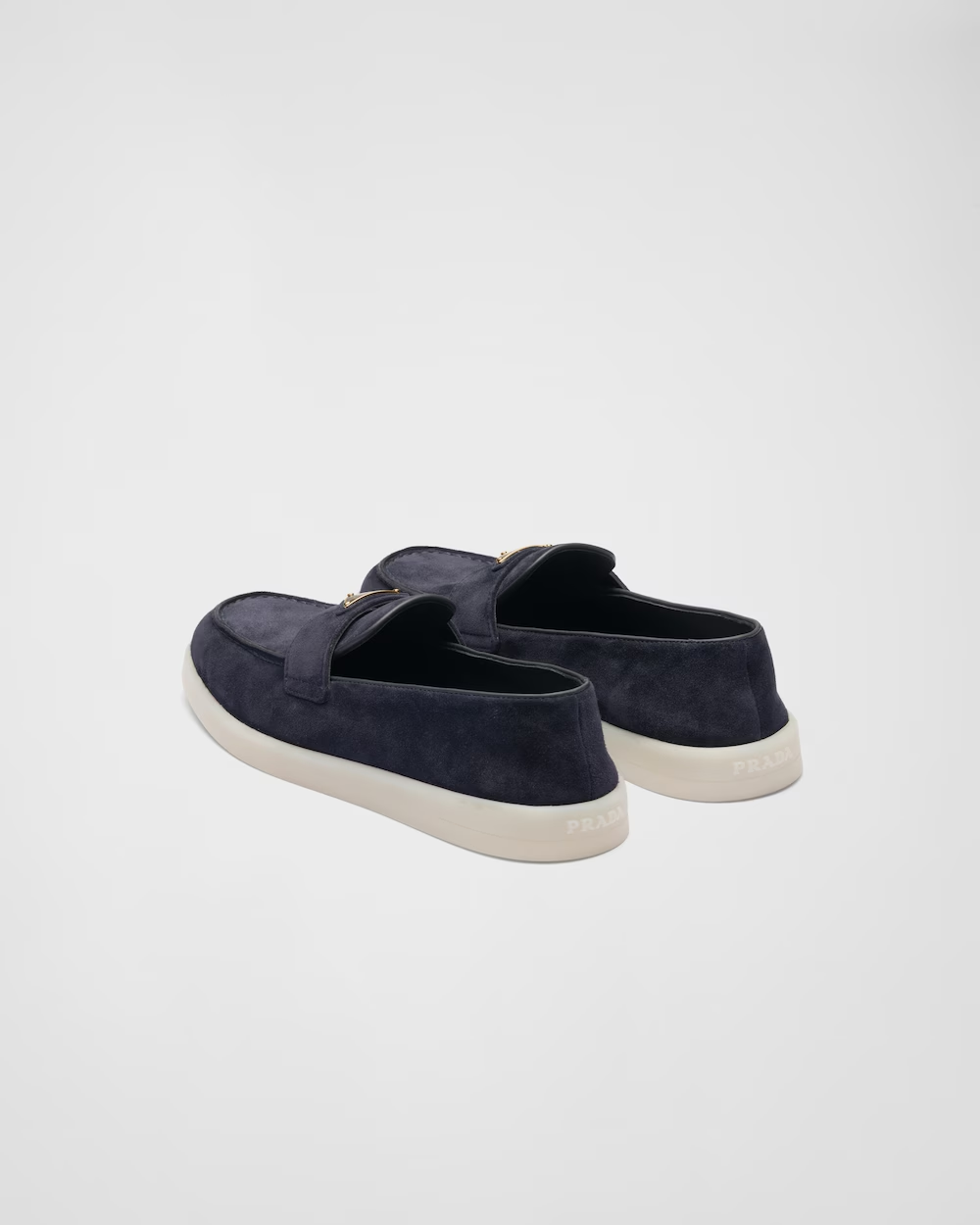 Suede leather loafers