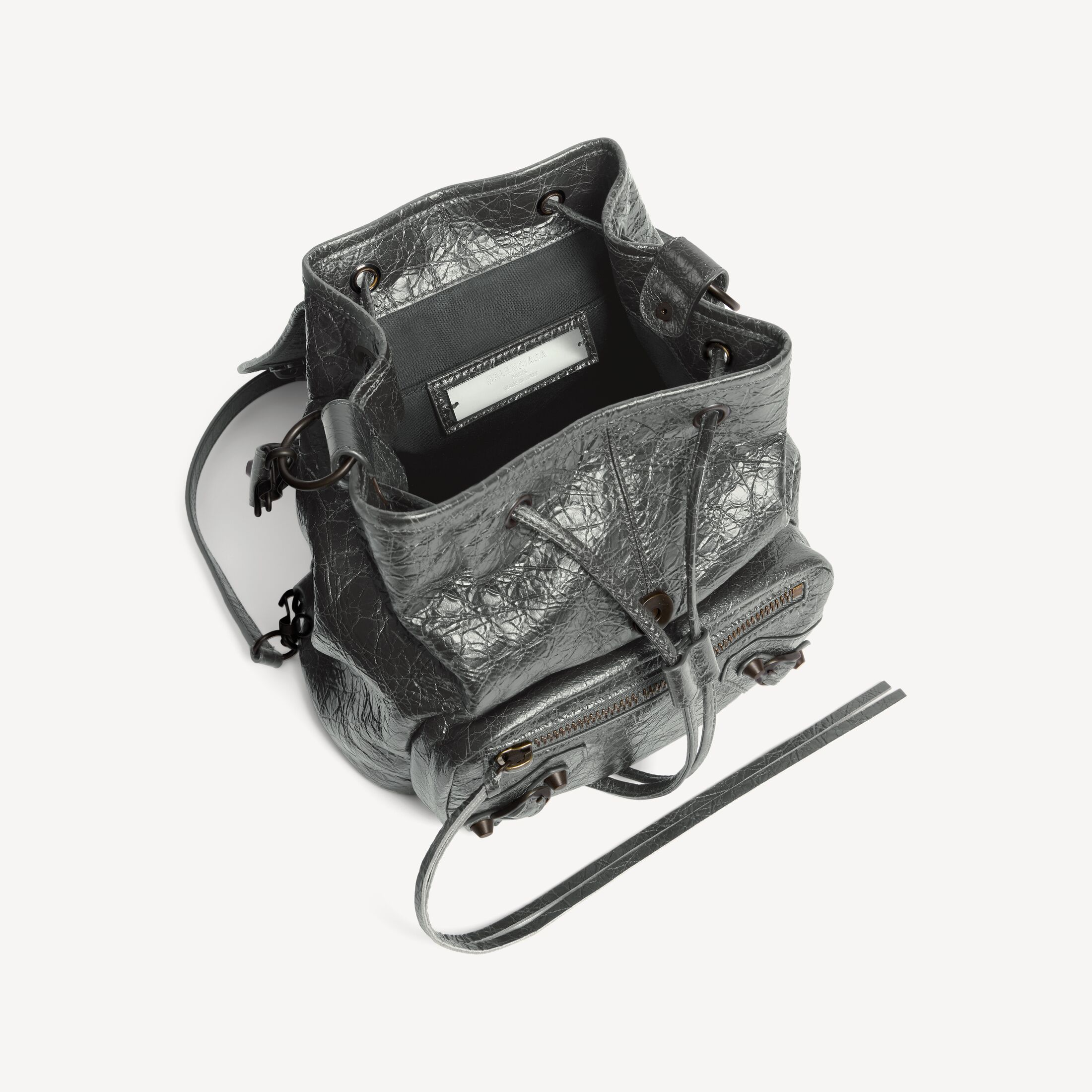 Women's Le City Backpack Mini in Volcanic Rock