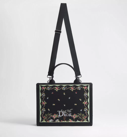 Dioramour Medium Dior Book Tote with Strap